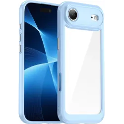 Coque arrière Phonesta Acrylic Hybrid pour Apple iPhone Air - Bleu