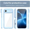 Coque arrière Phonesta Acrylic Hybrid pour Apple iPhone Air - Bleu 1