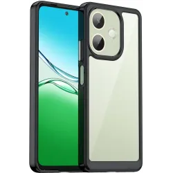 Coque arrière Phonesta Acrylic Hybrid pour Oppo A5 Pro - Noir