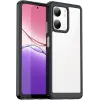 Coque arrière Phonesta Acrylic Hybrid pour Oppo A5x - Noir