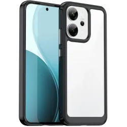 Coque arrière Phonesta Acrylic Hybrid pour Oppo Reno14 - Noir