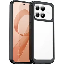 Coque arrière Phonesta Acrylic Hybrid pour Xiaomi Poco F8 Pro - Noir