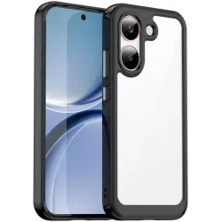 Coque arrière Phonesta Acrylic Hybrid pour Xiaomi Poco X8 Pro - Noir