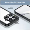 Coque arrière Phonesta Acrylic Hybrid pour Xiaomi 17T - Noir 5