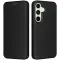 Coque portefeuille Phonesta Carbon Fiber Skin pour Samsung Galaxy S24 FE - Noir