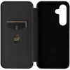 Coque portefeuille Phonesta Carbon Fiber Skin pour Samsung Galaxy S24 FE - Noir 5