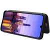 Coque portefeuille Phonesta Carbon Fiber Skin pour Samsung Galaxy A16 - Noir 2