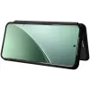 Coque portefeuille Phonesta Carbon Fiber Skin pour Xiaomi 15 - Noir 3