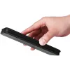 Coque portefeuille Phonesta Carbon Fiber Skin pour Xiaomi Poco X7 Pro - Noir 5