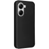 Coque portefeuille Phonesta Carbon Fiber Skin pour Xiaomi Poco X7 Pro - Noir 8