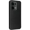 Coque portefeuille Phonesta Carbon Fiber Skin pour Oppo Reno13 - Noir 8