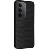 Coque portefeuille Phonesta Carbon Fiber Skin pour Realme 14x / C75 - Noir 8
