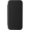 Coque portefeuille Phonesta Carbon Fiber Skin pour Apple iPhone 17e/16e - Noir 6