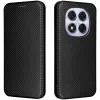 Coque portefeuille Phonesta Carbon Fiber Skin pour Xiaomi Redmi Note 14 Pro 4G - Noir 0
