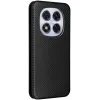Coque portefeuille Phonesta Carbon Fiber Skin pour Xiaomi Redmi Note 14 Pro 4G - Noir 6