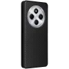 Coque portefeuille Phonesta Carbon Fiber Skin pour Xiaomi Redmi 14C / Xiaomi Poco C75 - Noir 8