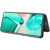 Coque portefeuille Phonesta Carbon Fiber Skin pour Asus Zenfone 12 Ultra - Noir 4