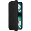 Coque portefeuille Phonesta Carbon Fiber Skin pour Nothing Phone (3a) Lite - Noir 1