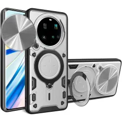 Coque arrière Phonesta CamLock pour Xiaomi 15 Ultra - Argent
