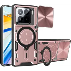 Coque arrière Phonesta CamLock pour Xiaomi 15 - Or rose