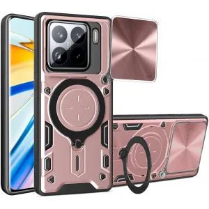 Coque arrière Phonesta CamLock pour Xiaomi 15 - Or rose