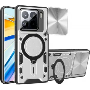 Coque arrière Phonesta CamLock pour Xiaomi 15 - Argent