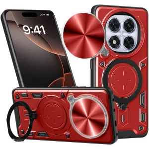 Coque arrière Phonesta CamLock pour Xiaomi Redmi Note 14 Pro 5G / Xiaomi Poco X7 - Rouge