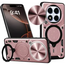 Coque arrière Phonesta CamLock pour Xiaomi Redmi Note 14 Pro 5G / Xiaomi Poco X7 - Or rose