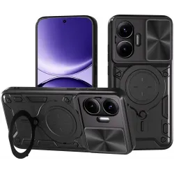 Coque arrière Phonesta CamLock pour Xiaomi Poco F7 - Noir