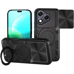 Coque arrière Phonesta CamLock pour HONOR 400 Lite - Noir