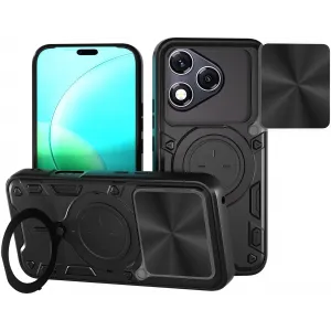 Coque arrière Phonesta CamLock pour HONOR 400 Lite - Noir