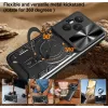 Coque arrière Phonesta CamLock pour HONOR 400 Pro - Noir 8