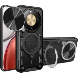 Coque arrière Phonesta CamLock pour HONOR Magic8 Lite - Noir