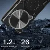 Coque arrière Phonesta CamLock pour HONOR Magic8 Lite - Noir 6
