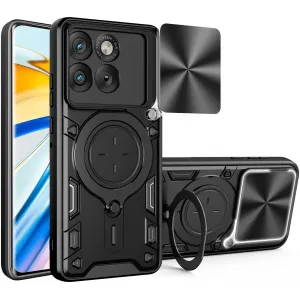 Coque arrière Phonesta CamLock pour Motorola Edge 70 - Noir