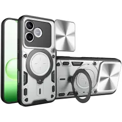 Coque arrière Phonesta CamLock pour HONOR 600 Lite - Argent
