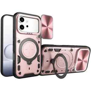 Coque arrière Phonesta CamLock pour HONOR 600/600 Pro - Or rose