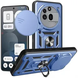 Coque arrière Phonesta CamShield pour Nothing Phone (3a) Pro - Bleu