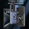 Coque arrière Phonesta CamShield pour Samsung Galaxy S25 Edge - Bleu 2