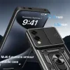 Coque arrière Phonesta CamShield pour Samsung Galaxy S25 Edge - Bleu 7