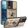 Coque arrière Phonesta CamShield pour Samsung Galaxy S25 Edge - Or