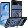Coque arrière Phonesta CamShield pour Google Pixel 9a - Bleu 0