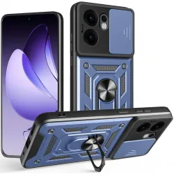Coque arrière Phonesta CamShield pour Oppo Reno13 F 4G/5G / Reno13 FS 5G - Bleu