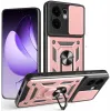 Coque arrière Phonesta CamShield pour Oppo Reno13 F 4G/5G / Reno13 FS 5G - Or rose