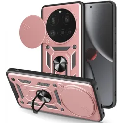 Coque arrière Phonesta CamShield pour Xiaomi 15 Ultra - Or rose
