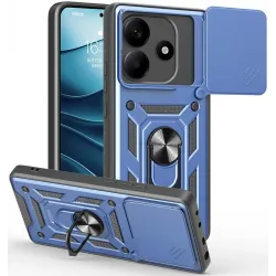 Coque arrière Phonesta CamShield pour Xiaomi Redmi Note 14 5G - Bleu