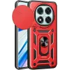 Coque arrière Phonesta CamShield pour Xiaomi Redmi Note 14 Pro 5G / Xiaomi Poco X7 - Rouge 0