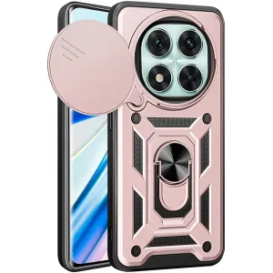Coque arrière Phonesta CamShield pour Xiaomi Redmi Note 14 Pro 5G / Xiaomi Poco X7 - Or rose