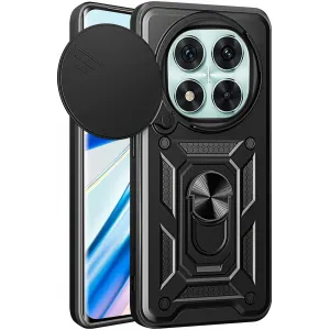 Coque arrière Phonesta CamShield pour Xiaomi Redmi Note 14 Pro 5G / Xiaomi Poco X7 - Noir