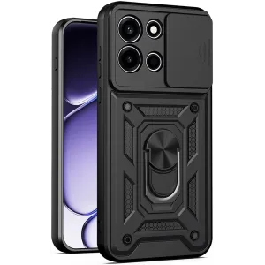 Coque arrière Phonesta CamShield pour OnePlus Nord 6 - Noir
